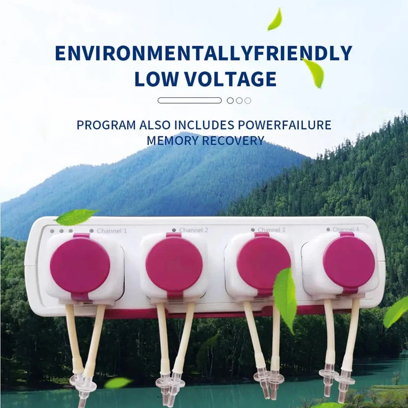 Jebao Jecod Dosierung Pumpe-Automatische Marine Riff Dosierer Wasserpumpe Filter Neue MD 4.4 WIFI Control 12V 3W 9W Aquarien Zubehör