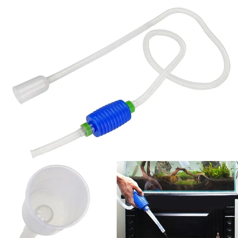 Aquarium Siphon Aquarium Siphon Staubsauger Pumpe Halbautomatische Wasser Ändern Wechsler Kies Wasser Filter Acuario Zubehör