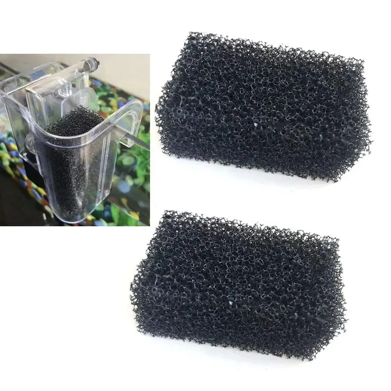 Aquarium-Filterschwamm für Aquarium, Luftpumpe, Abschäumer, biochemischer Schwammfilter, Aquarium, Biofilter, Filtro Aquario, 2 Stück