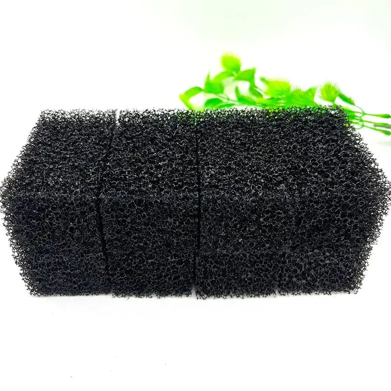 Aquarium-Filterschwamm für Aquarium, Luftpumpe, Abschäumer, biochemischer Schwammfilter, Aquarium, Biofilter, Filtro Aquario, 2 Stück