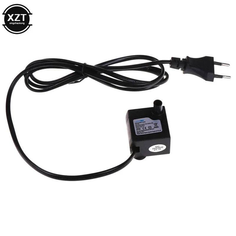 1.1 M AC 220 V 3 W Wasserpumpe Aquarium Filter Tauchpumpe Ultra-leise Aquarium Brunnen Luft Fisch teich Tank EU Stecker