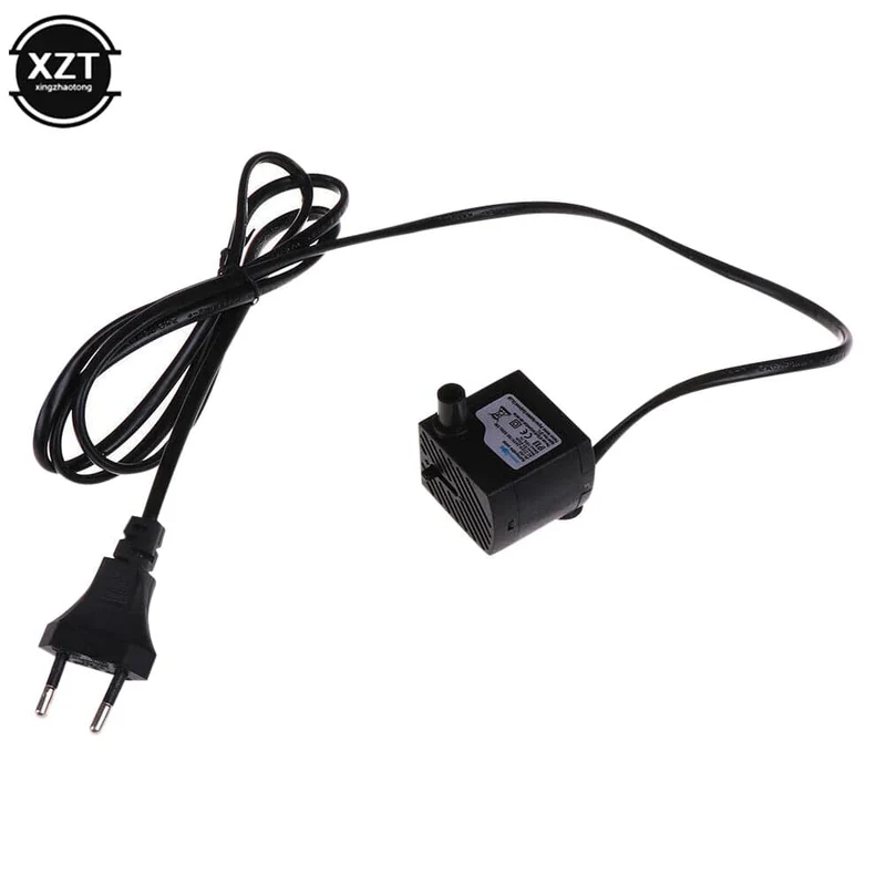 1.1 M AC 220 V 3 W Wasserpumpe Aquarium Filter Tauchpumpe Ultra-leise Aquarium Brunnen Luft Fisch teich Tank EU Stecker