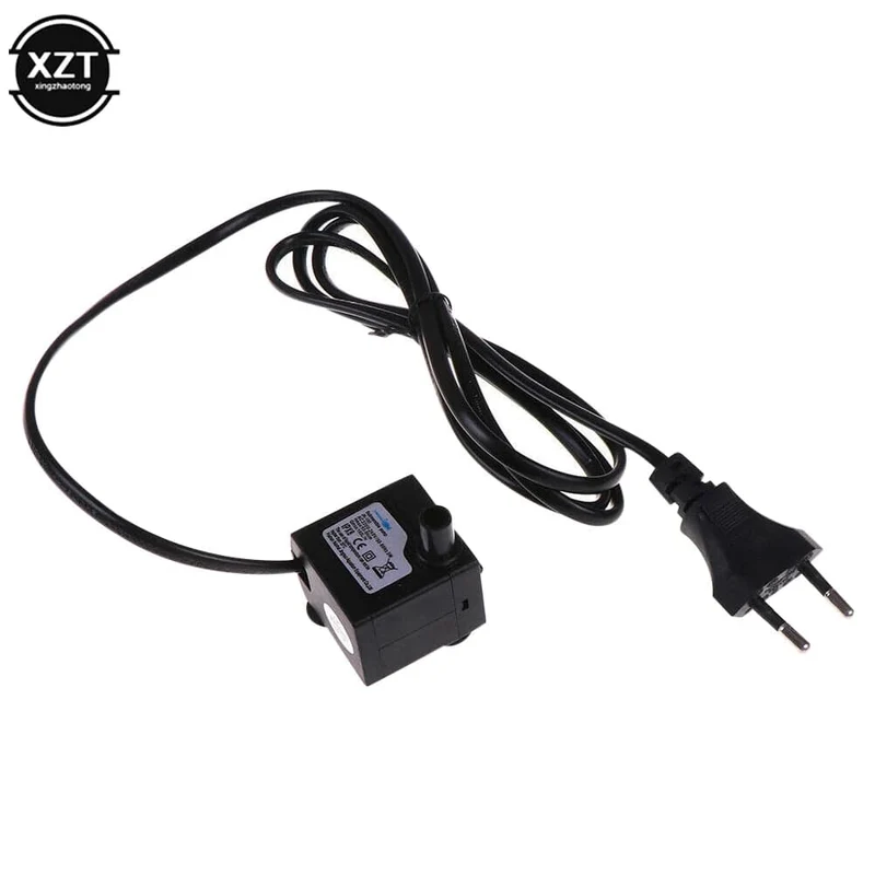 1.1 M AC 220 V 3 W Wasserpumpe Aquarium Filter Tauchpumpe Ultra-leise Aquarium Brunnen Luft Fisch teich Tank EU Stecker