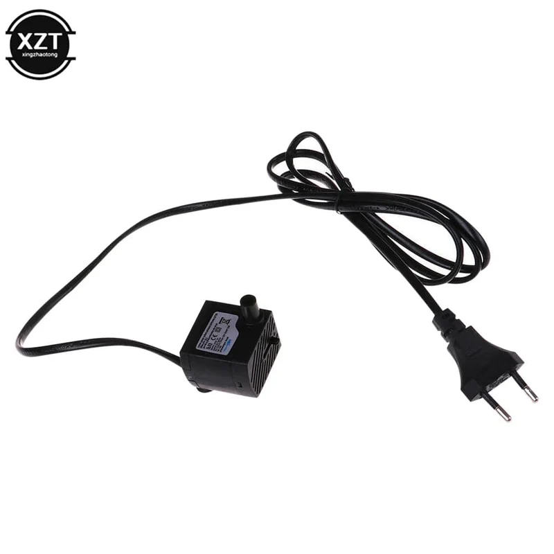 1.1 M AC 220 V 3 W Wasserpumpe Aquarium Filter Tauchpumpe Ultra-leise Aquarium Brunnen Luft Fisch teich Tank EU Stecker