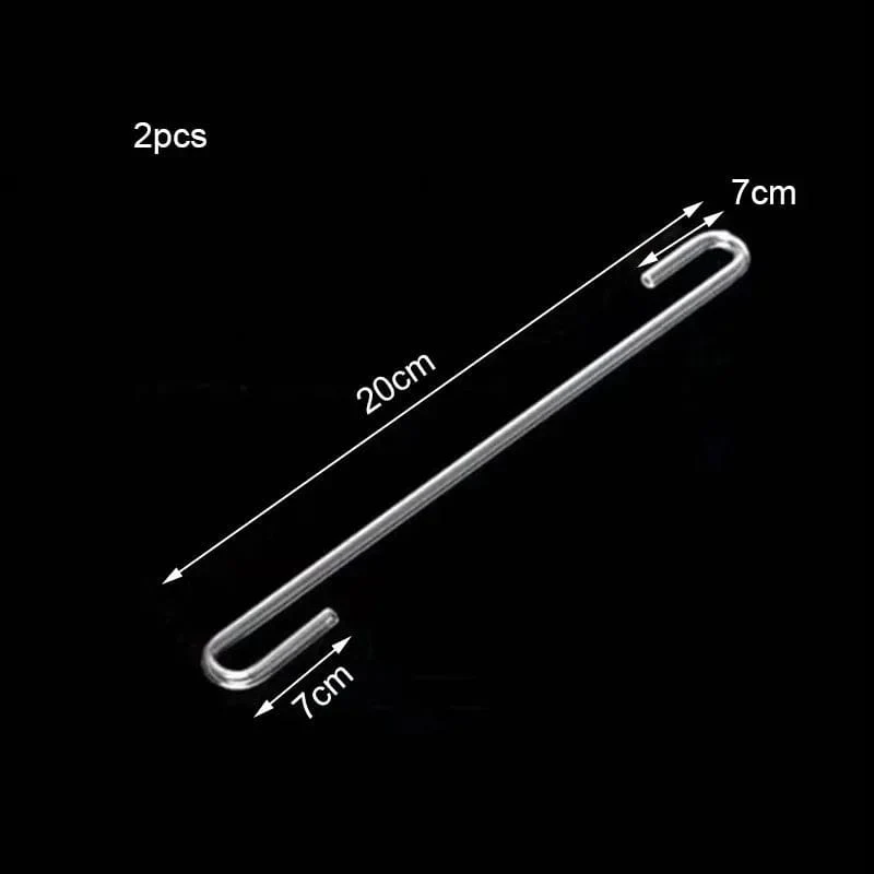 2 teile/los 4mm Acryl Aquarium Anschluss Gerade U Form Rohr Ellenbogen Fisch Tank Luftpumpe Luft Schlauch Filter Anschluss Zubehör