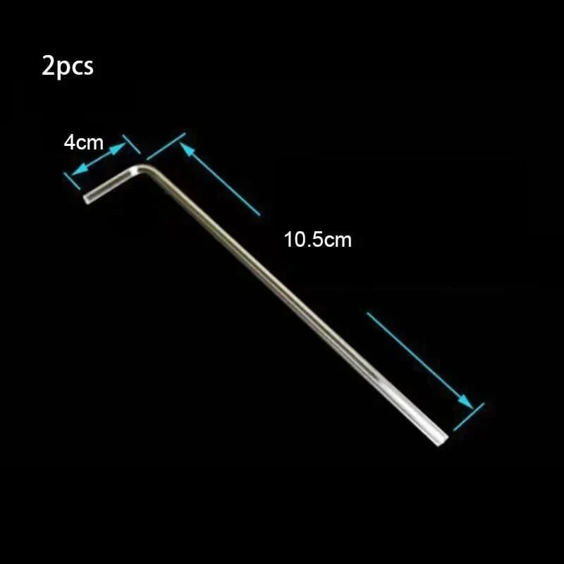 2 teile/los 4mm Acryl Aquarium Anschluss Gerade U Form Rohr Ellenbogen Fisch Tank Luftpumpe Luft Schlauch Filter Anschluss Zubehör