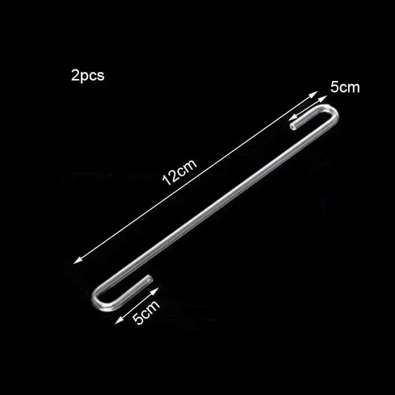 2 teile/los 4mm Acryl Aquarium Anschluss Gerade U Form Rohr Ellenbogen Fisch Tank Luftpumpe Luft Schlauch Filter Anschluss Zubehör