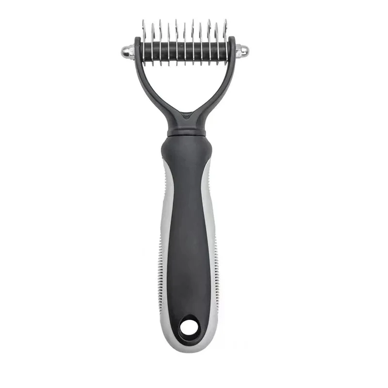 Haarentfernungskamm für Haustiere, Katzen, Bürste, Hundepflege, Haarausfall-Werkzeuge, Welpen-Haarausfall-Trimmer, Haustierfell-Trimmen, Dematting, Deshedd-Kämme