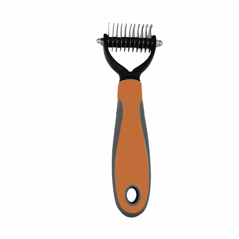 Haarentfernungskamm für Haustiere, Katzen, Bürste, Hundepflege, Haarausfall-Werkzeuge, Welpen-Haarausfall-Trimmer, Haustierfell-Trimmen, Dematting, Deshedd-Kämme