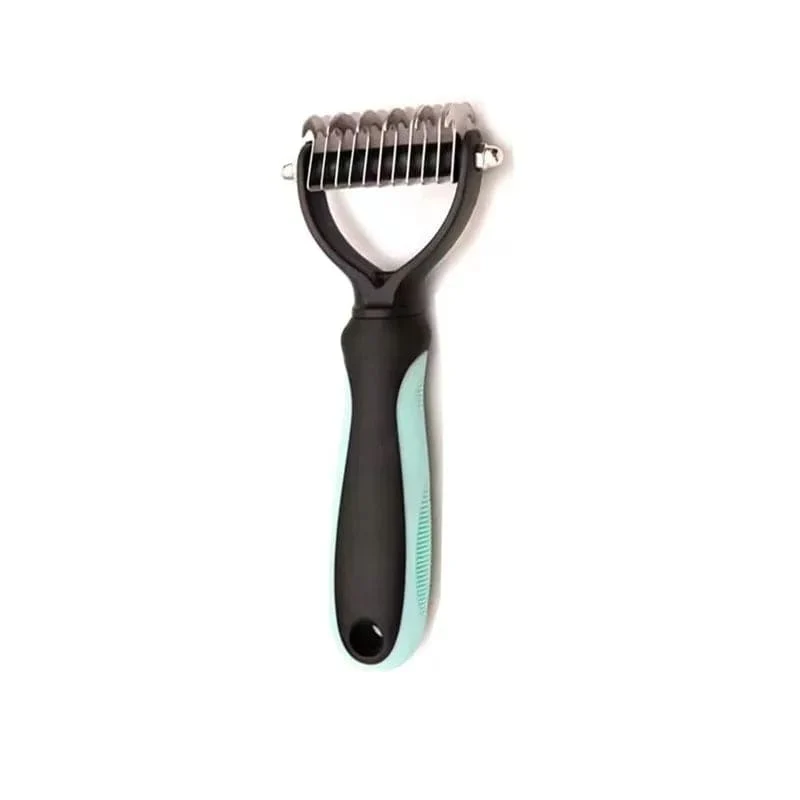 Haarentfernungskamm für Haustiere, Katzen, Bürste, Hundepflege, Haarausfall-Werkzeuge, Welpen-Haarausfall-Trimmer, Haustierfell-Trimmen, Dematting, Deshedd-Kämme