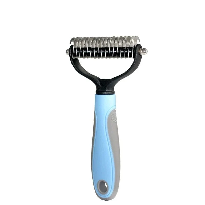 Haarentfernungskamm für Haustiere, Katzen, Bürste, Hundepflege, Haarausfall-Werkzeuge, Welpen-Haarausfall-Trimmer, Haustierfell-Trimmen, Dematting, Deshedd-Kämme