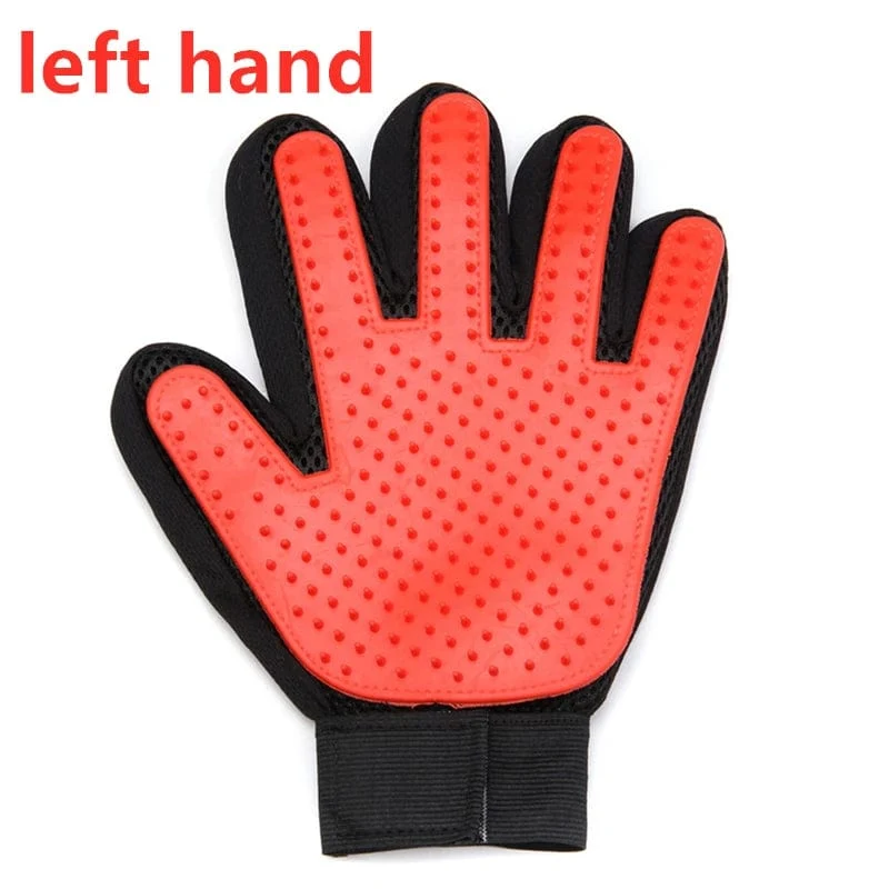 Haustierhandschuh, Katzenpflegehandschuh, Katzenhaar-Enthaarungsbürste, Handschuhe, Hundekamm für Katzen, Bad, Haarentferner, saubere Massagebürste für Tiere