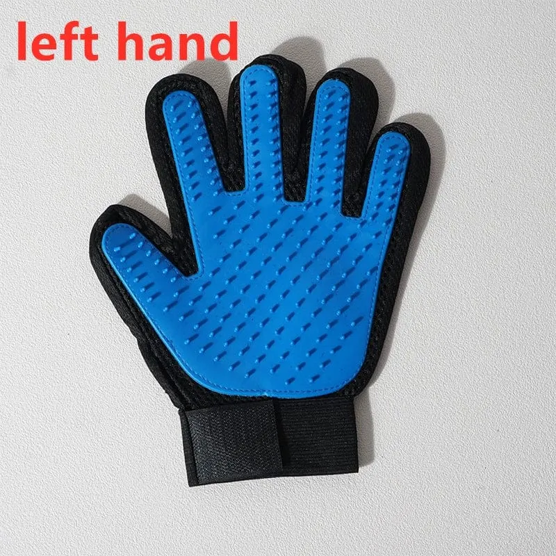 Haustierhandschuh, Katzenpflegehandschuh, Katzenhaar-Enthaarungsbürste, Handschuhe, Hundekamm für Katzen, Bad, Haarentferner, saubere Massagebürste für Tiere