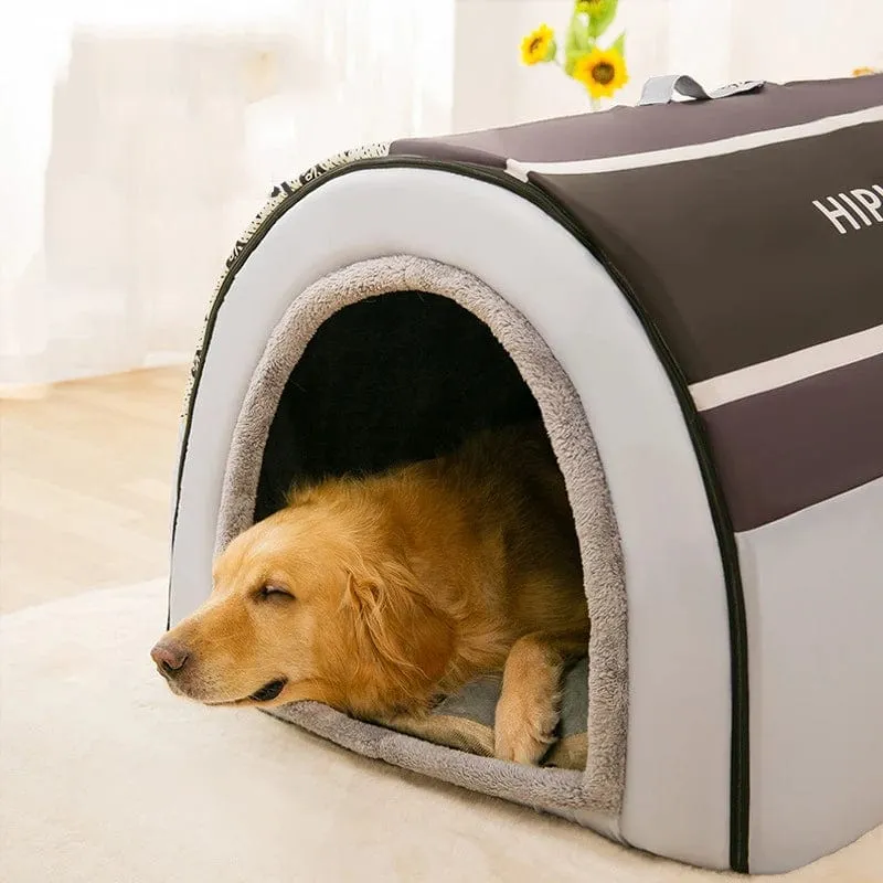 2022 neue Winter Warme Faltbare Hund Haus Hund Bett Haustier Liefert Kleine und Mittlere Hunde Warme Haustier Liefert Welpen höhle Sofa