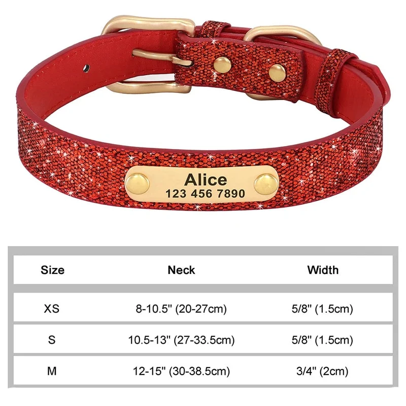 Personalisiertes Hunde-/Katzenhalsband, verstellbar, Katzenhalsbänder mit Kristallen, Anti-Verlust-Leder, Welpen-/Katzenhalskette, Fliege, Strass-Accessoires