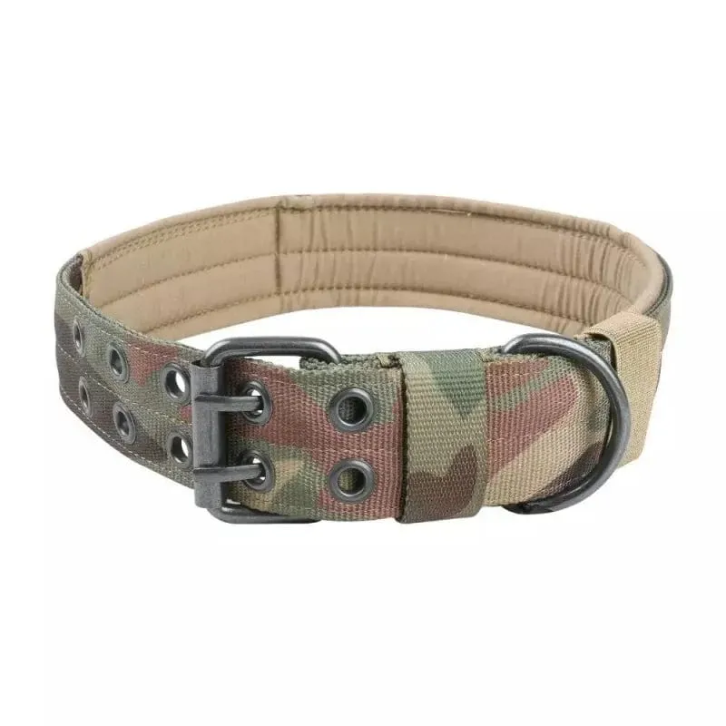 Verstellbares Hundehalsband, klassisch, reflektierend, für Training, Militär-Hundehalsband, Nylon, strapazierfähig, taktisches Hundehalsband, Deutscher Schäferhund