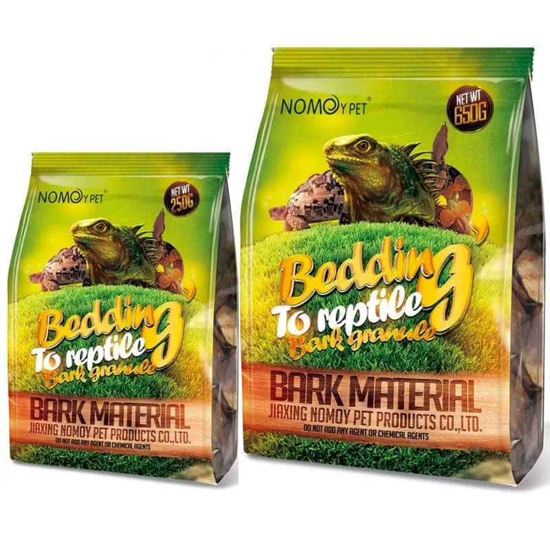 250 g/650 g Reptilien-Eidechsen-Schildkröten-Schlangen-Zubehör, Einstreumaterial, Kiefernrindengranulat