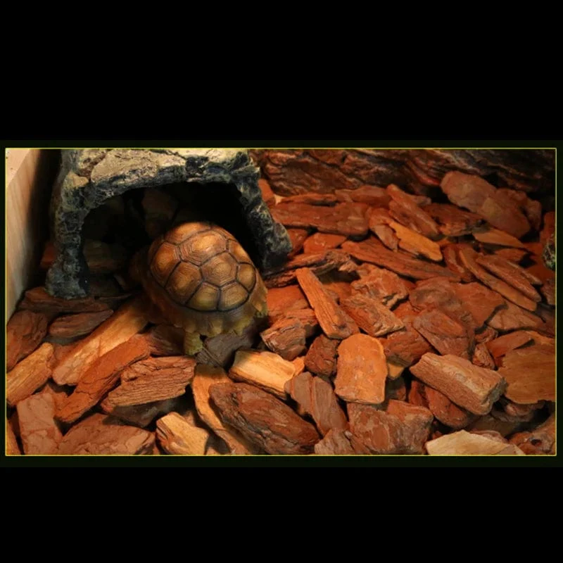 250 g/650 g Reptilien-Eidechsen-Schildkröten-Schlangen-Zubehör, Einstreumaterial, Kiefernrindengranulat