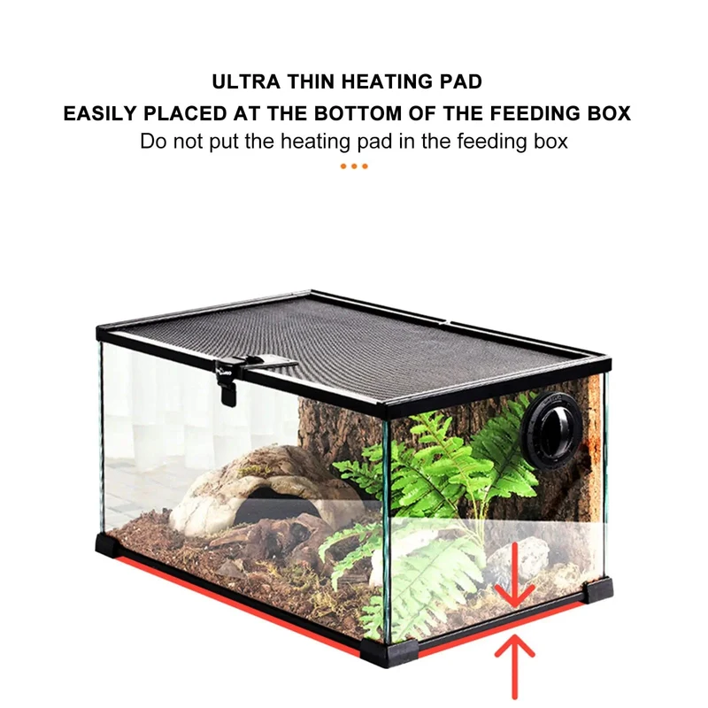 Terrarium Aquarium Reptilien Wärme Matte Klettern Haustier Heizung Warme Pads Einstellbare Temperatur Controller Matten Reptilien Liefert