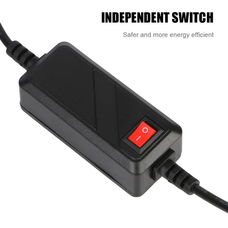 Aquarium LED-Licht EU/US-Stecker Aquarium Wasserpflanze wachsen Beleuchtung 28/48 cm weiß blau Clip-Lampe