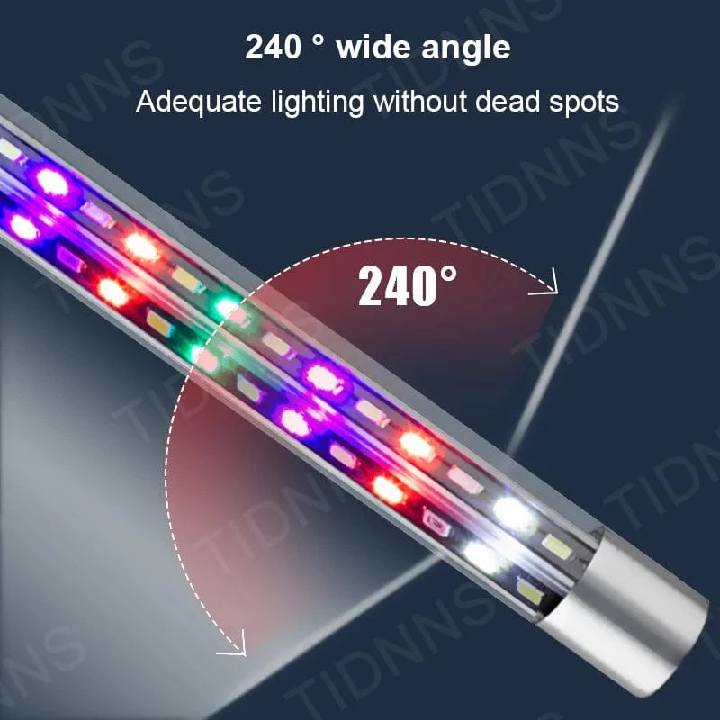 Aquarium Licht LED Weitwinkel Wasserdicht Aquarium Lampe Tauch Helligkeit RGB Aquarium Dekor Licht Pflanze Wachsen Lampe 22-57