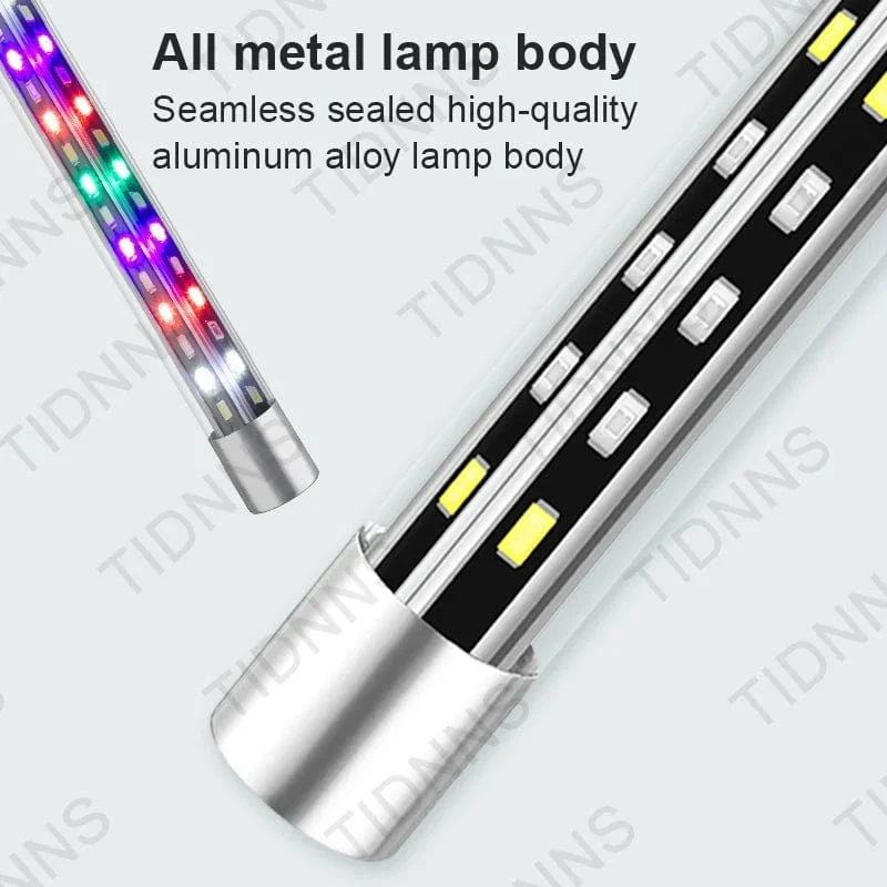 Aquarium Licht LED Weitwinkel Wasserdicht Aquarium Lampe Tauch Helligkeit RGB Aquarium Dekor Licht Pflanze Wachsen Lampe 22-57