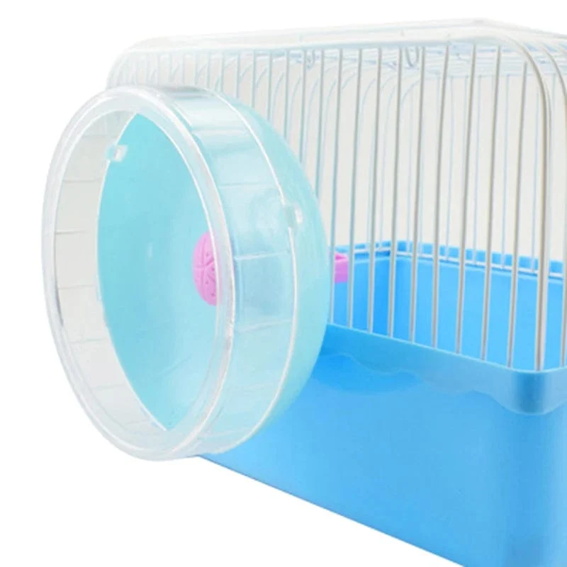 1 stücke 11 cm Hamster Rad Kleine Tier Laufscheibe Spielzeug Nette Kunststoff Jogging Übung Rad Haustier Käfig Zubehör