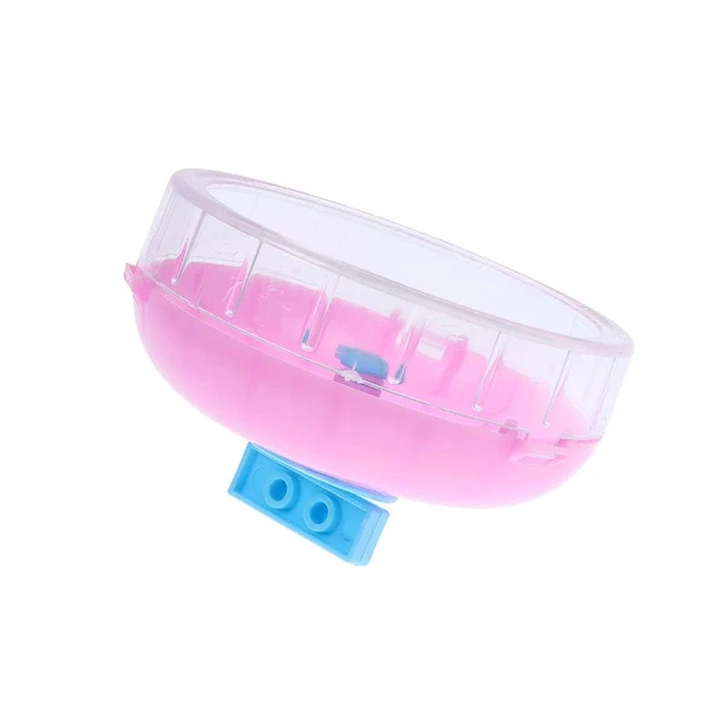 1 stücke 11 cm Hamster Rad Kleine Tier Laufscheibe Spielzeug Nette Kunststoff Jogging Übung Rad Haustier Käfig Zubehör