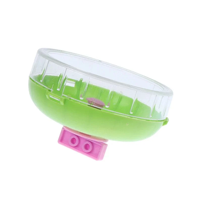 1 stücke 11 cm Hamster Rad Kleine Tier Laufscheibe Spielzeug Nette Kunststoff Jogging Übung Rad Haustier Käfig Zubehör