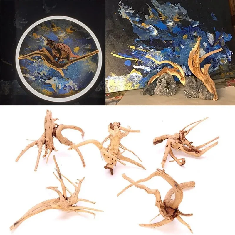 Aquarium Treibholz Natürliche Aquarium Pflanze Dekor Baum Aquarium Fisch Schüssel Stumpf Aquarium Hause Aquarium Landschaftsbau Dekor Haustier Werkzeug