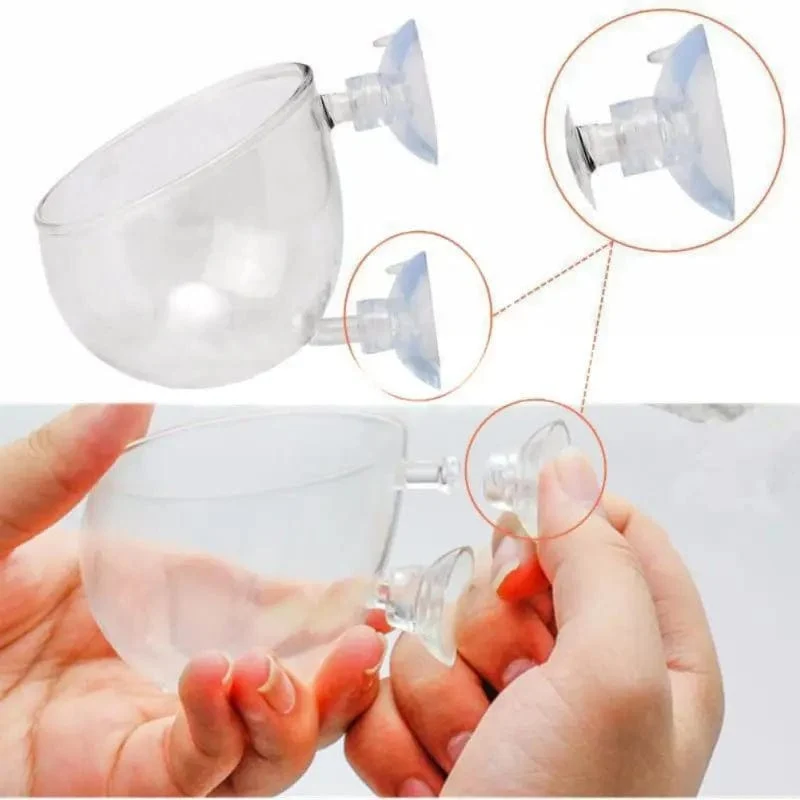Aquarium Dekoration Aquarium Kleiner Glastopf Wasser Topf Pflanzen Zylinder Tasse Aufzucht Landschaft Becken