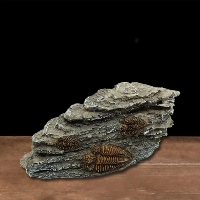 Tiere Schädel Aquarium Fossil Dinosaurier Ornamente Aquarium Nashorn Knochen Dekoration Goldfischglas Krokodil Qualle Karpfen Schildkröte