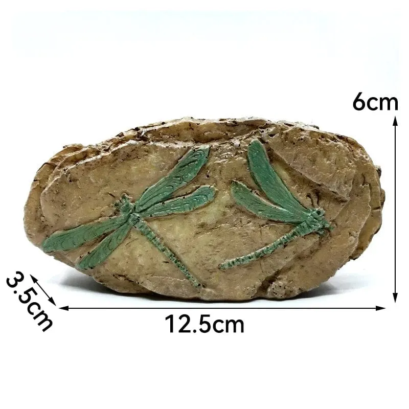 Tiere Schädel Aquarium Fossil Dinosaurier Ornamente Aquarium Nashorn Knochen Dekoration Goldfischglas Krokodil Qualle Karpfen Schildkröte