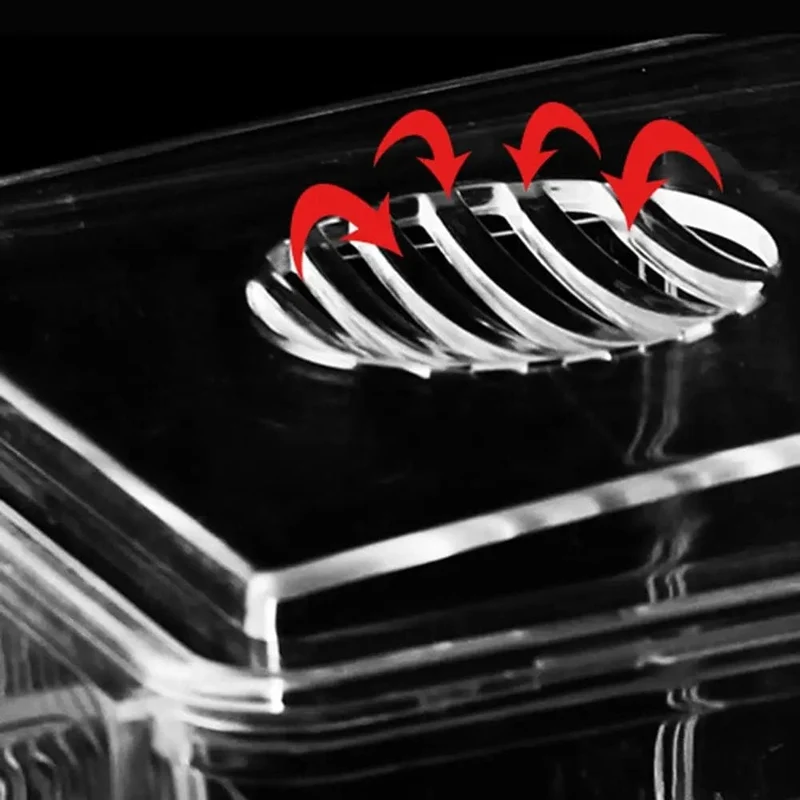 Aquarium-Zucht-Inkubator-Isolationsbox, doppelschichtig, 4 Räume, transparentes Acryl, selbstschwimmende Fischbrüterei-Box, Fischtank