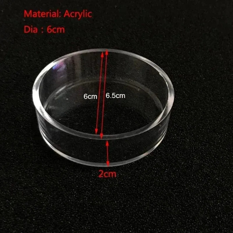 Acryl Aquarium Feeder Tube Dish Transparent Aquarium Garnelen Schnecke Garnelen Lebensmittel Feeder Bowl Aquarium Fütterung Zubehör