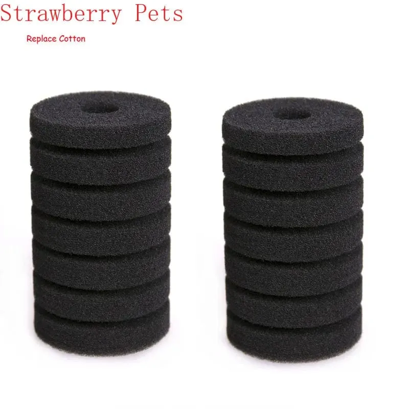 2 STÜCKE Aquarium Filterschwamm für Aquarium Luftpumpe Skimmer Biochemischen Schwammfilter Aquarium Biofilter Filtro Aquario