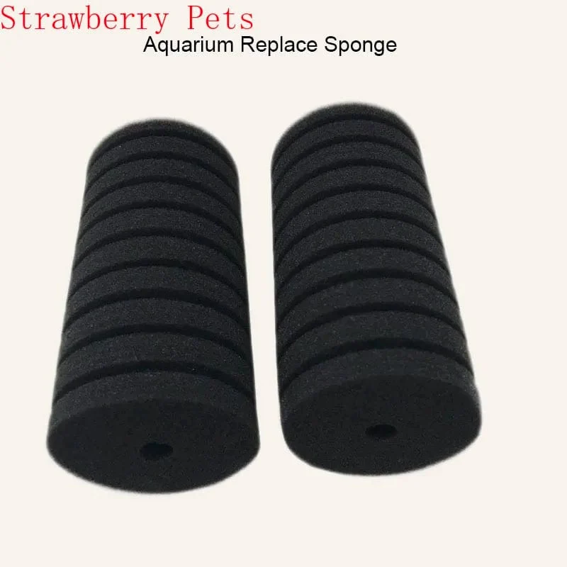 2 STÜCKE Aquarium Filterschwamm für Aquarium Luftpumpe Skimmer Biochemischen Schwammfilter Aquarium Biofilter Filtro Aquario