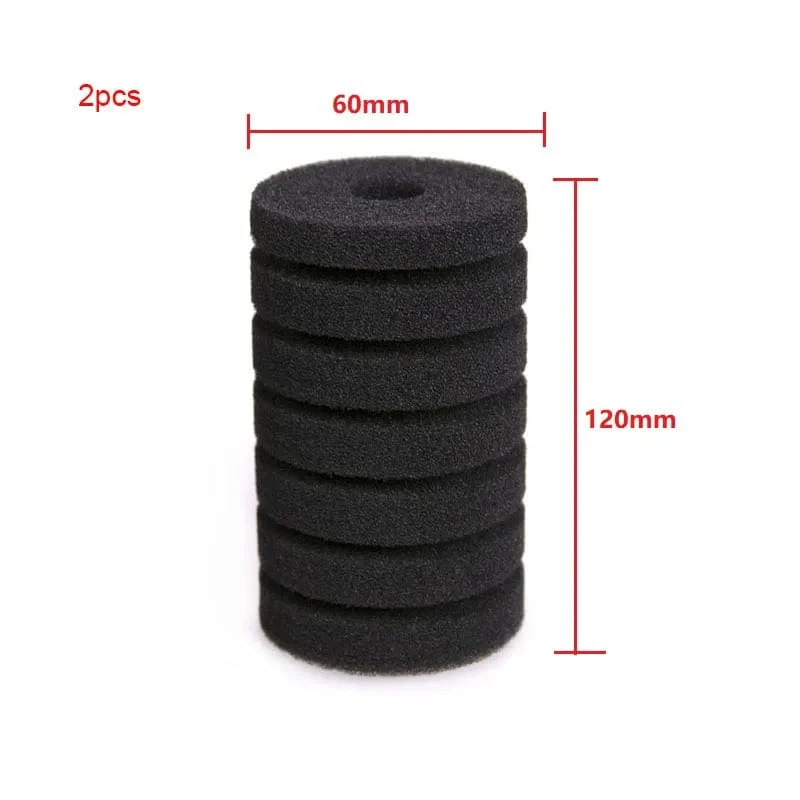 2 STÜCKE Aquarium Filterschwamm für Aquarium Luftpumpe Skimmer Biochemischen Schwammfilter Aquarium Biofilter Filtro Aquario