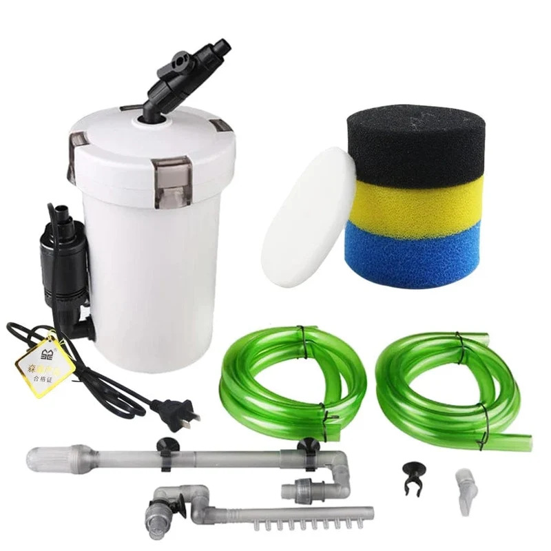 SUNSUN Aquarienfilter ultra-leiser Außenfiltereimer für Aquarien 110V-220V / 6W / HW-602 / HW-603 / HW-602B / HW-603B