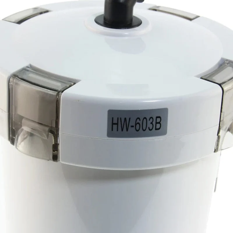 SUNSUN Aquarienfilter ultra-leiser Außenfiltereimer für Aquarien 110V-220V / 6W / HW-602 / HW-603 / HW-602B / HW-603B