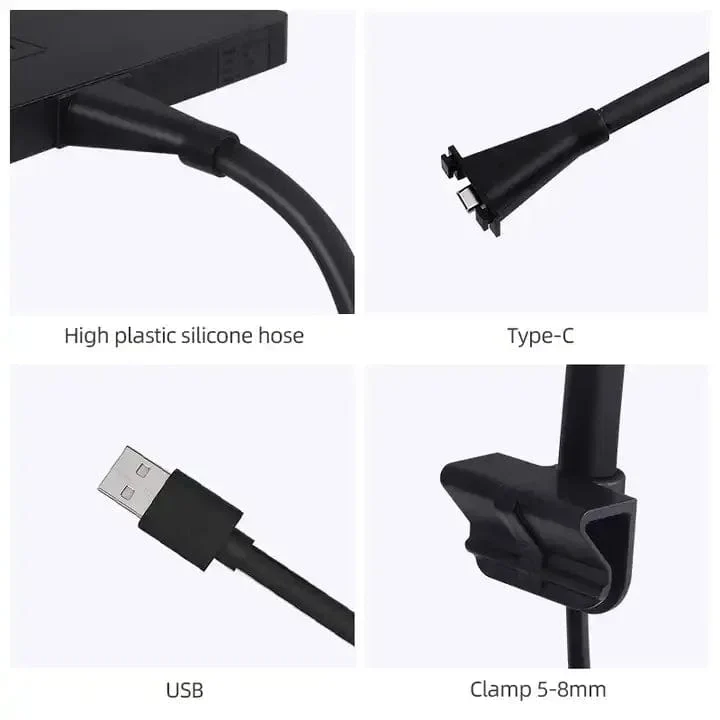 WEEK AQUA USB-Aquarienlicht, Pflanzenwachstum, Vollspektrum-LED-Ökologie, Mikrolandschaftslicht, Nano-Aquarienlicht