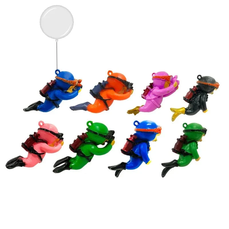Hängendes Aquarium Dekorieren Caerie Ornament Aquarium Cartoon Zauberin Verzierung Goldfischglas Zubehör Fischzuchtbedarf