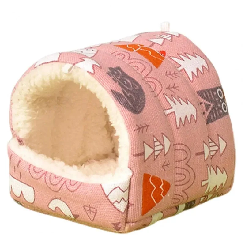 Hamsterhaus, gemütliche kleine Verstecke, warmes Hamsternest, Meerschweinchenhaus für bequemes Kaninchen, Chinchilla, Igel, Frettchen für immer