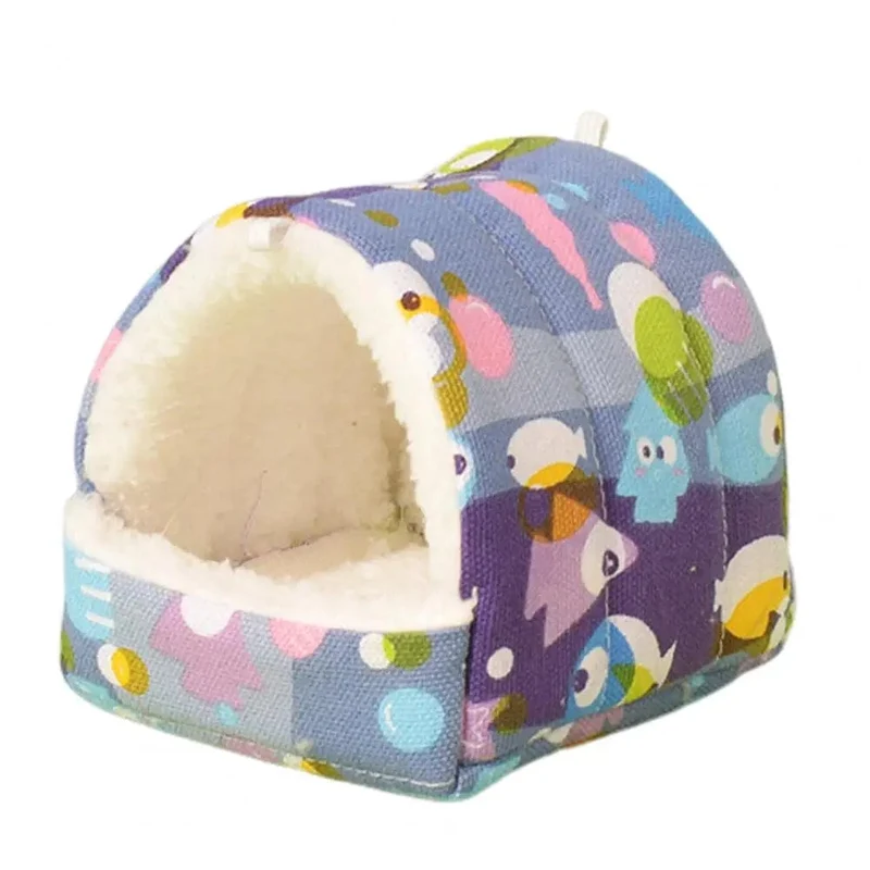 Hamsterhaus, gemütliche kleine Verstecke, warmes Hamsternest, Meerschweinchenhaus für bequemes Kaninchen, Chinchilla, Igel, Frettchen für immer