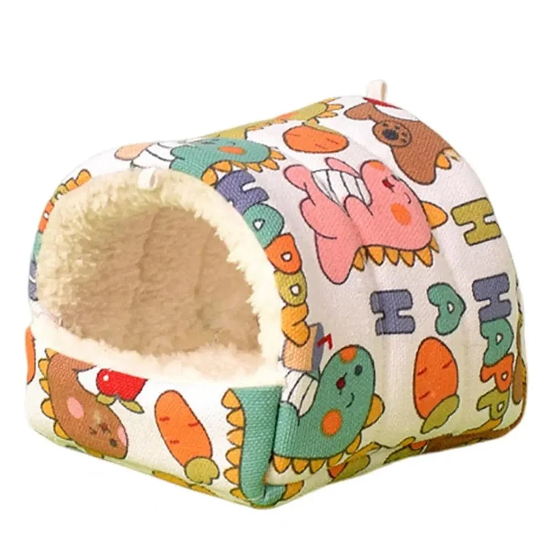 Hamsterhaus, gemütliche kleine Verstecke, warmes Hamsternest, Meerschweinchenhaus für bequemes Kaninchen, Chinchilla, Igel, Frettchen für immer