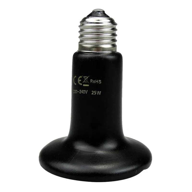 Keramik Emitter Wärme Lampe Glühbirne Haustier Heizung Glühbirne Infrarot Schwarz für Reptilien Tiere Heizung Keramik Heate Brooder Chocadeira