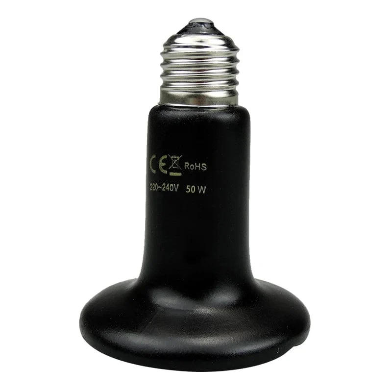 Keramik Emitter Wärme Lampe Glühbirne Haustier Heizung Glühbirne Infrarot Schwarz für Reptilien Tiere Heizung Keramik Heate Brooder Chocadeira