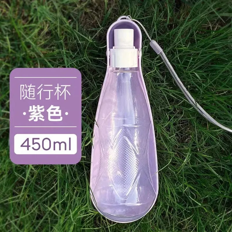 Tragbare Haustier Hund Wasserflasche für kleine große Hunde Reise Welpe Katze Trinkschale Outdoor Haustier Wasserspender Feeder Haustier Produkt