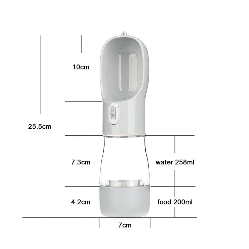 Tragbare Haustier Hund Wasserflasche für kleine große Hunde Reise Welpe Katze Trinkschale Outdoor Haustier Wasserspender Feeder Haustier Produkt