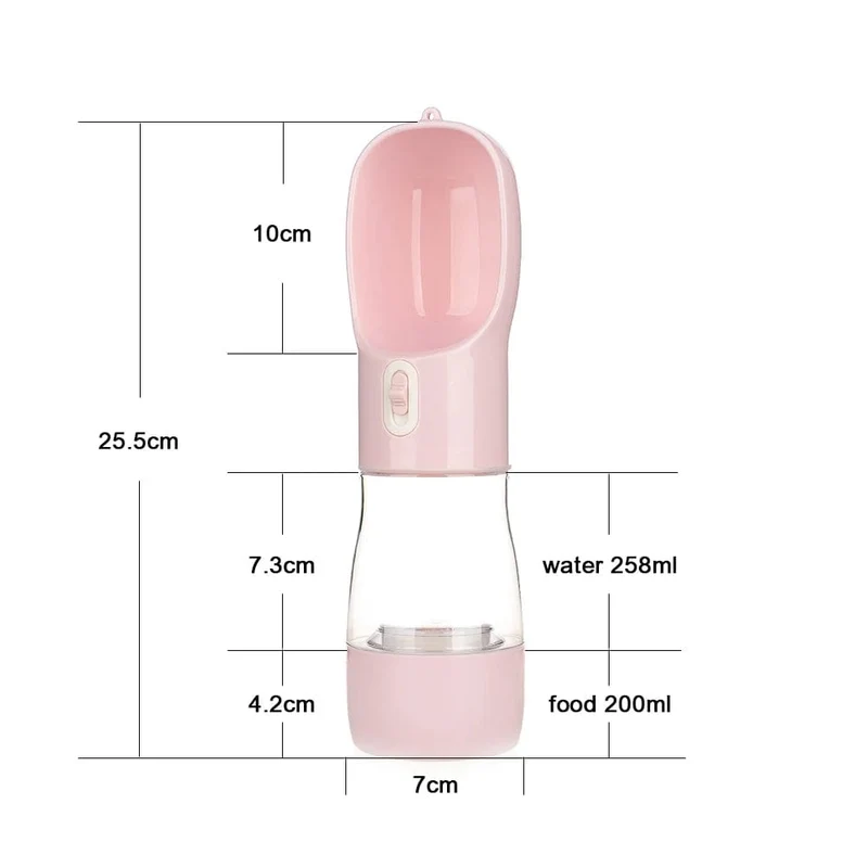 Tragbare Haustier Hund Wasserflasche für kleine große Hunde Reise Welpe Katze Trinkschale Outdoor Haustier Wasserspender Feeder Haustier Produkt